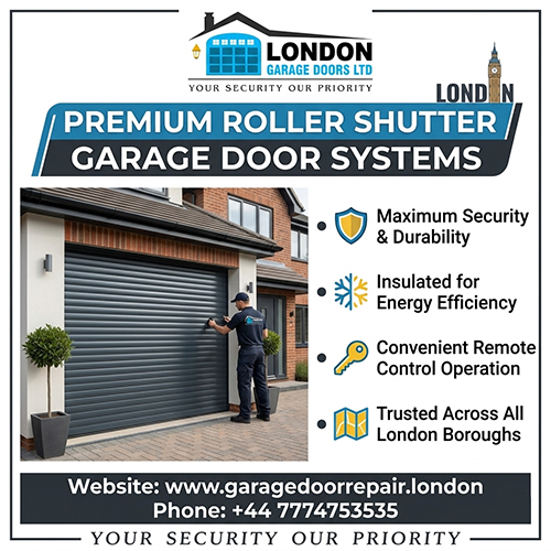 Roller Shutter Garage Door Repair London – Reliable & Professional Service