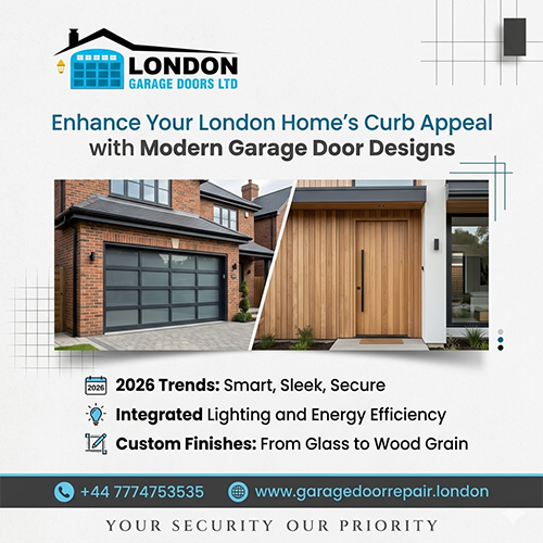 Enhancing Your London Home’s Curb Appeal with Modern Garage Door Designs (2026 Guide)