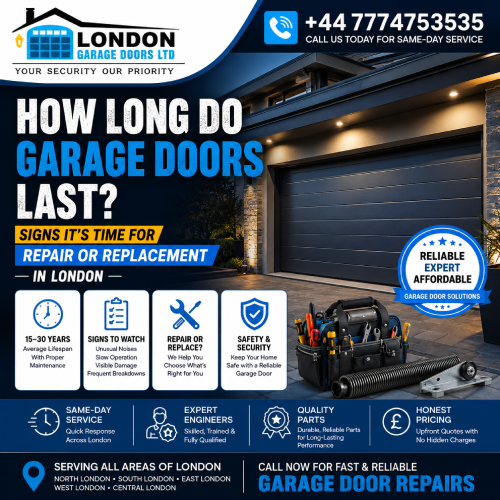 How Long Do Garage Doors Last? Signs It's Time for Repair or Replacement in London